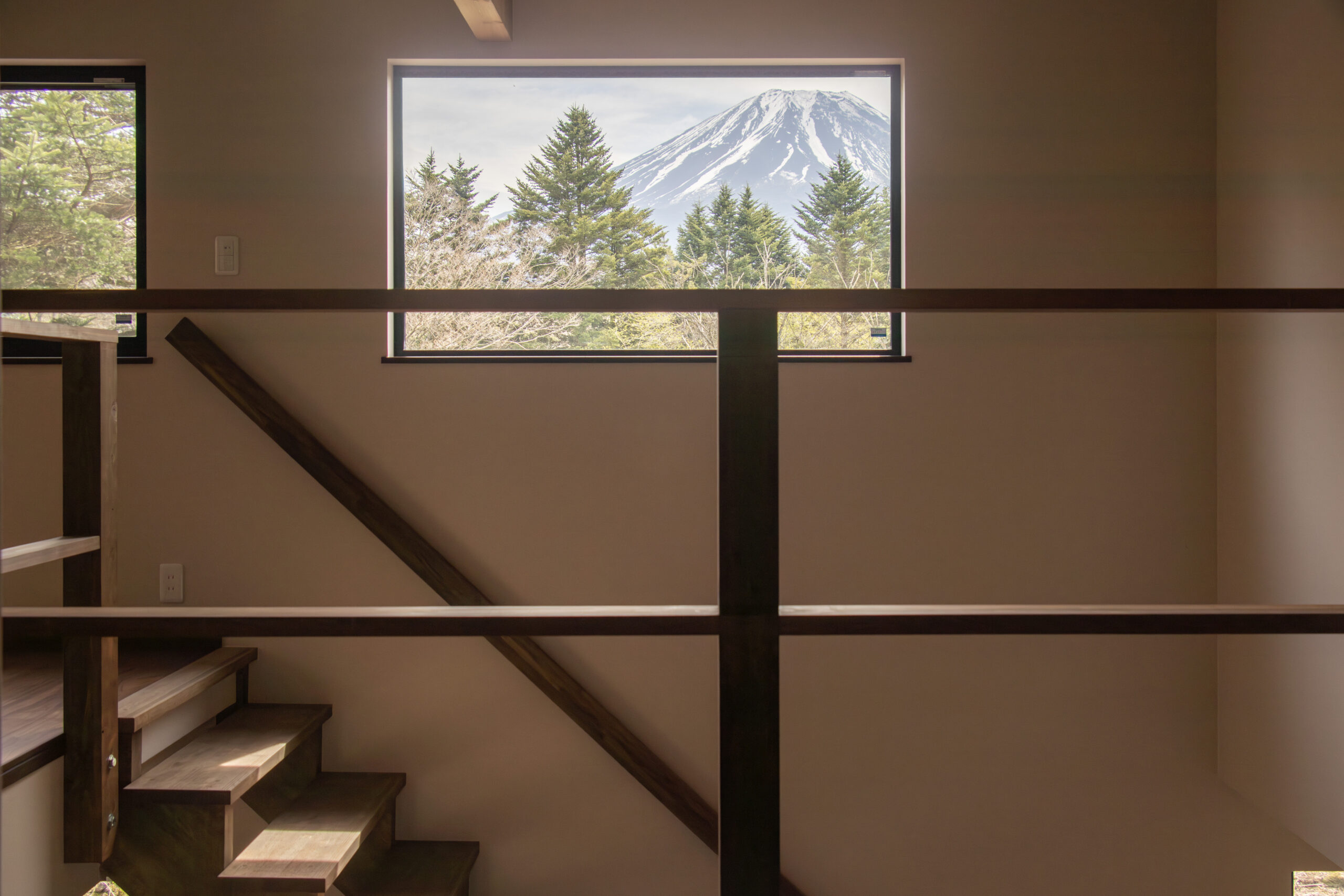 富士山を望む別荘